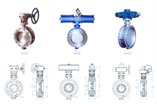 电动法兰式硬密封蝶阀
