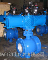 Q47FM大口径煤粉球阀  气动卸灰球阀 气动粉末球阀 卸灰阀门