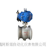 电动/气动双向承压硬碰硬旋球阀
